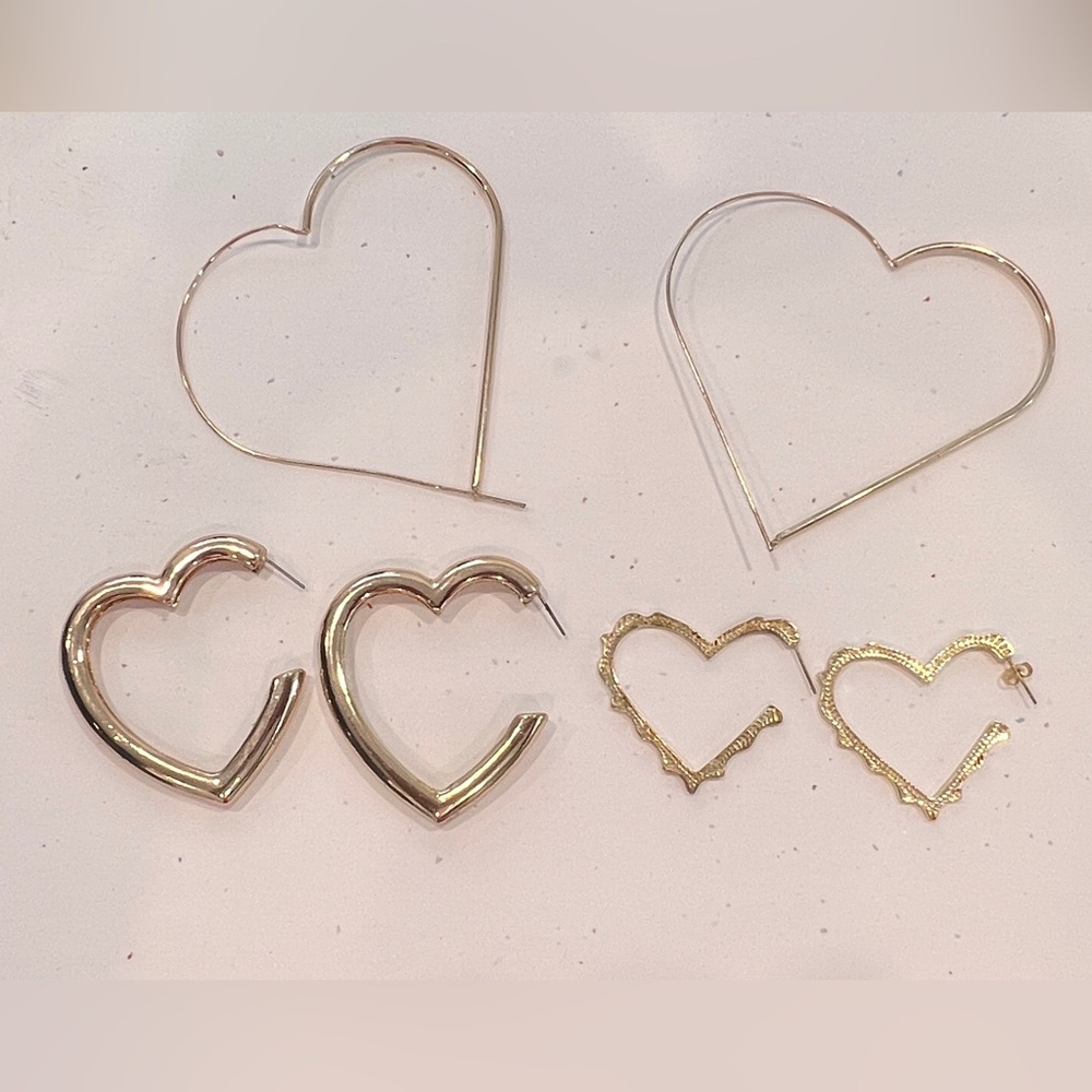 KENDRA SCOTT | HEART earrings bundle